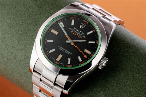 rolex lightning bolt hand|used rolex milgauss 116400.